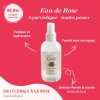 Eau de Rose ayurvédique "Essentiel"- visage toute peau - 210 ml avec spray - Vegan