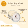 Crème ayurvédique "Plume Thé Blanc-Jasmin" visage toute peau - 50 g - Vegan