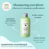 Shampoing ayurvédique "Thé vert & Neem Purifiant" cheveux tendance pelliculaire - 210 ml - Vegan