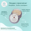 Masque ayurvédique "Réparateur" - visage peau acnéïque - 50 g - Vegan