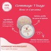 Gommage "Rose-Curcuma" Visage peau sèche 50g -Ayurvédique & Vegan