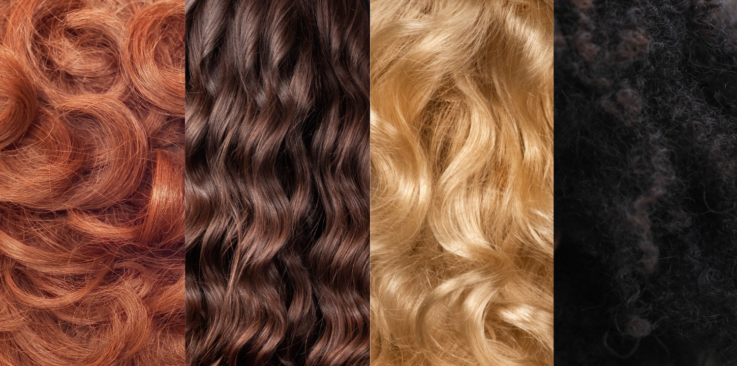cheveux bouclés