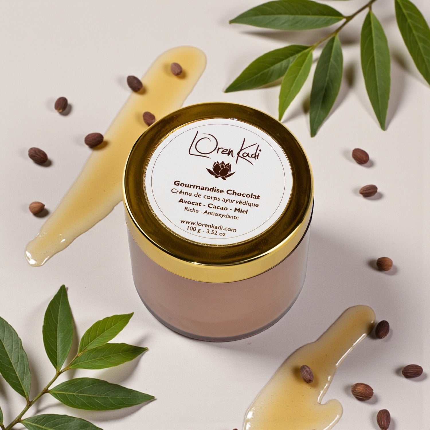 Crème de corps ayurvédique - Gourmandise Chocolat