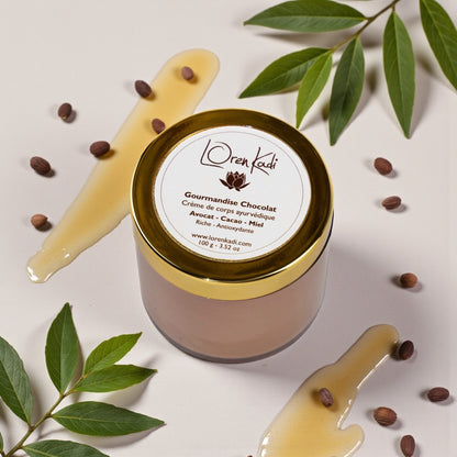 Crème de corps ayurvédique - Gourmandise Chocolat