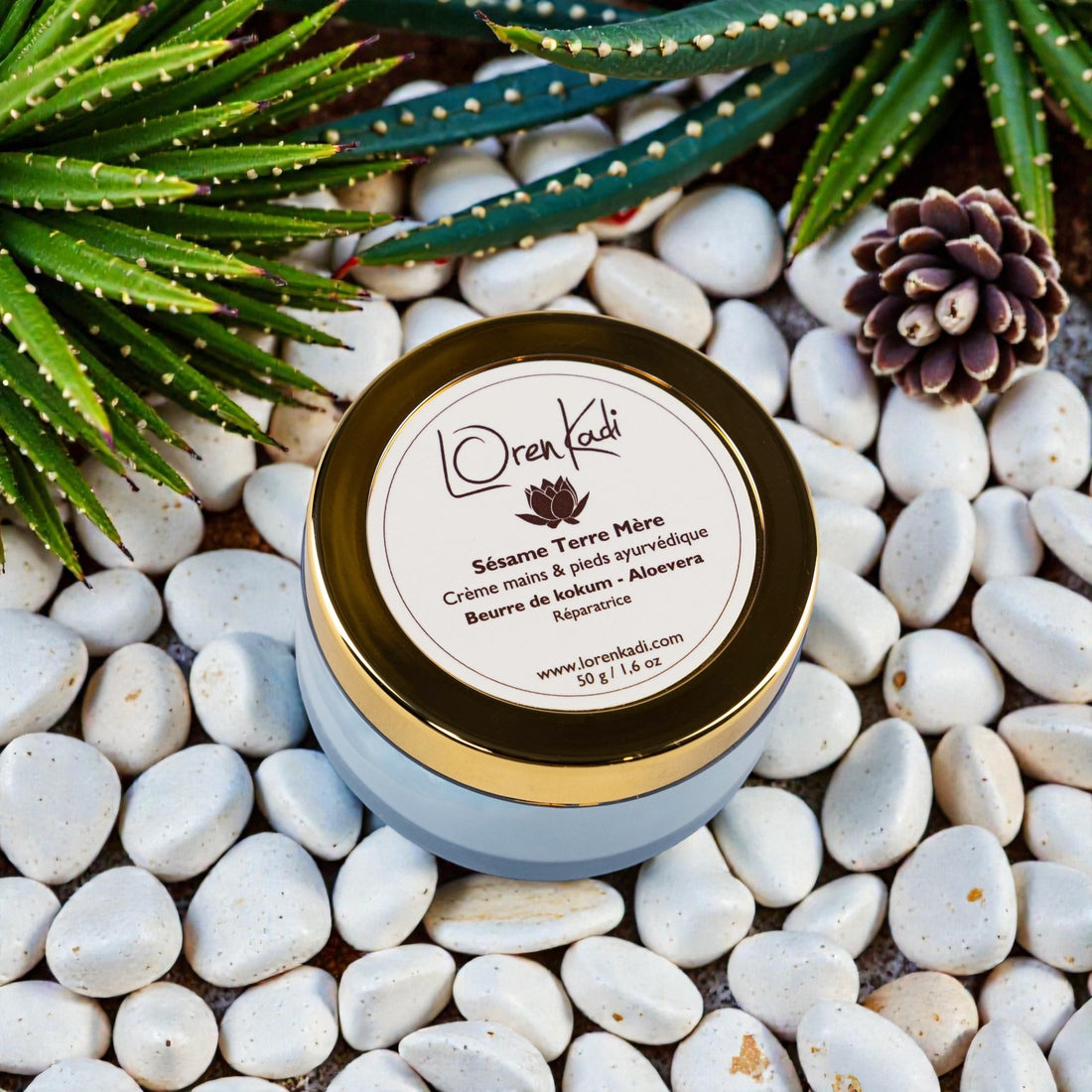 Crème ayurvédique Sésame Terre Mère - Mains &amp; pieds