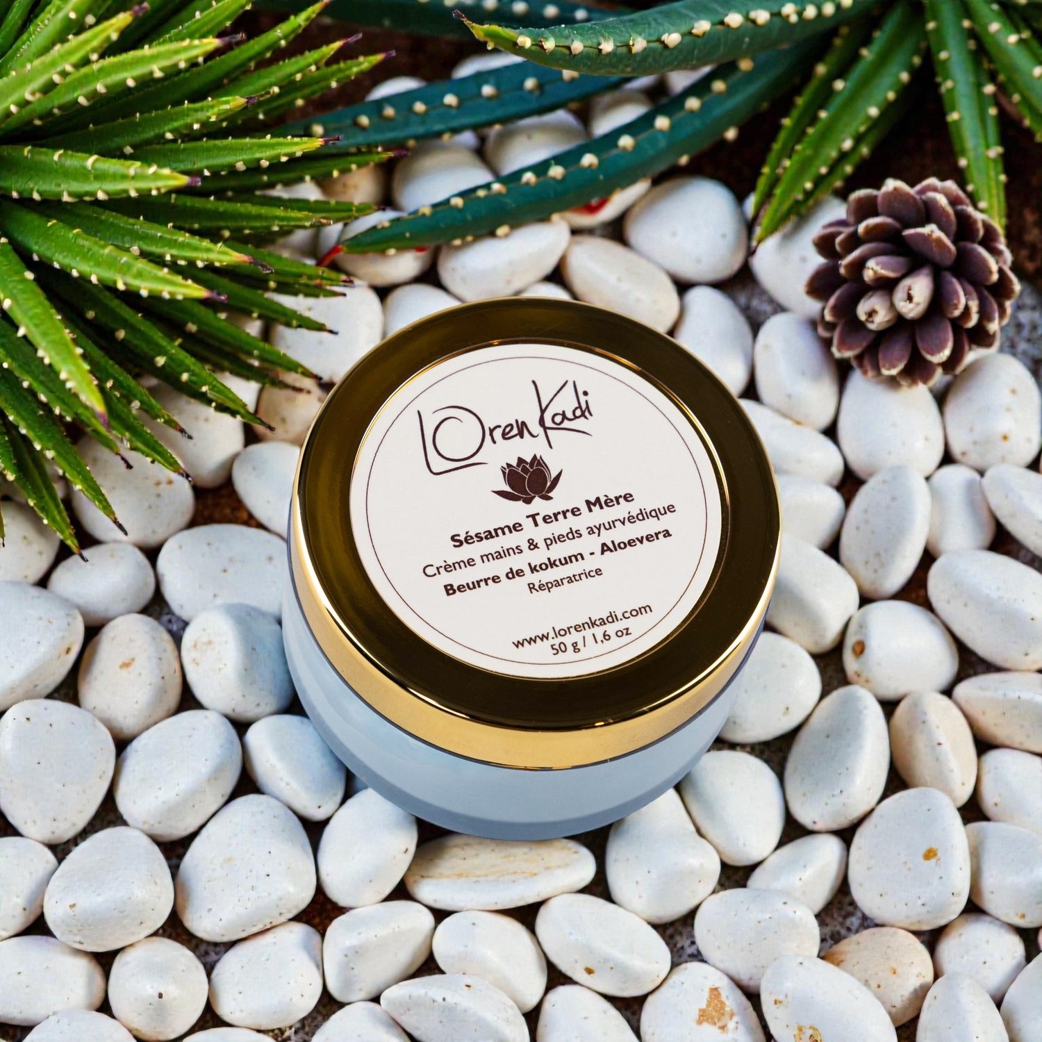 Crème ayurvédique Sésame Terre Mère - Mains &amp; pieds