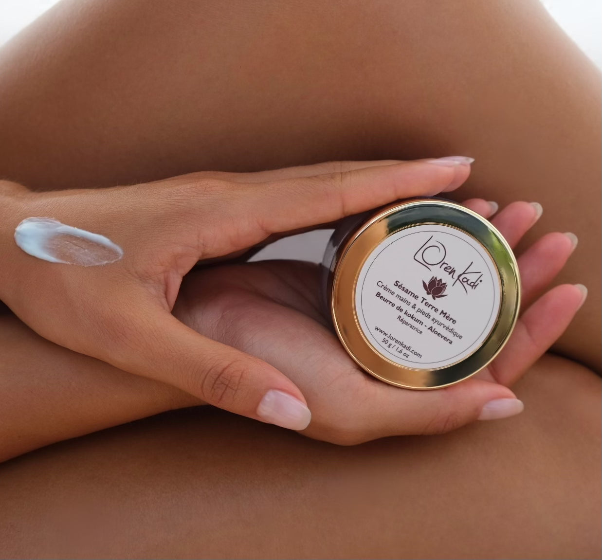 Crème ayurvédique Sésame Terre Mère - Mains &amp; pieds