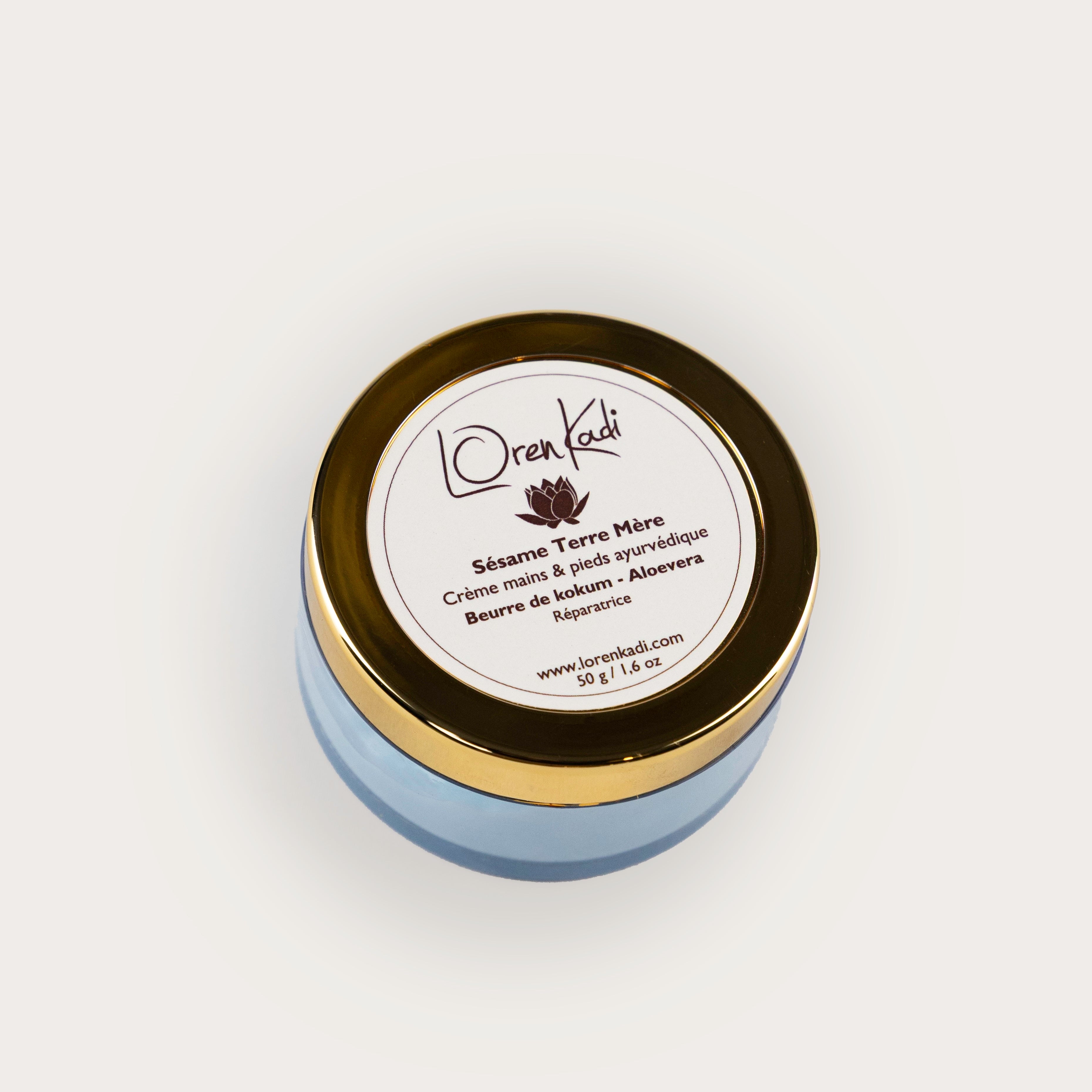 Crème ayurvédique Sésame Terre Mère - Mains &amp; pieds