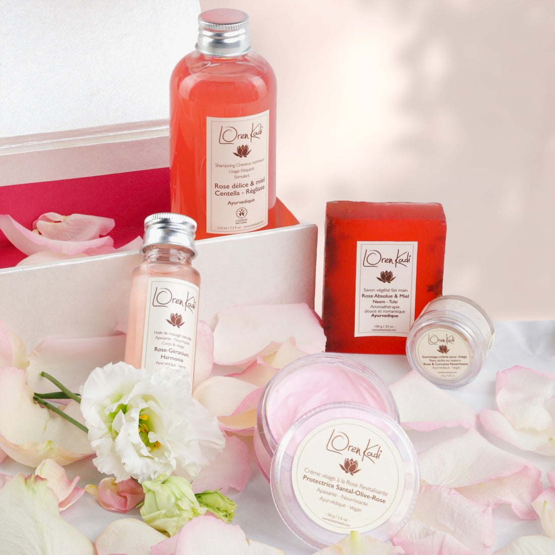 Coffret "Baiser de Rose"