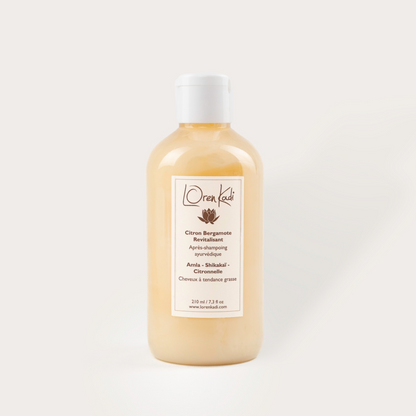Après shampoing ayurvédique - Citron vert &amp; Bergamotte