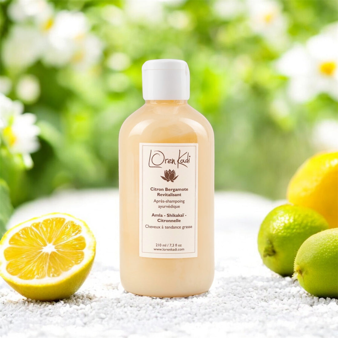 Après shampoing ayurvédique - Citron vert &amp; Bergamotte