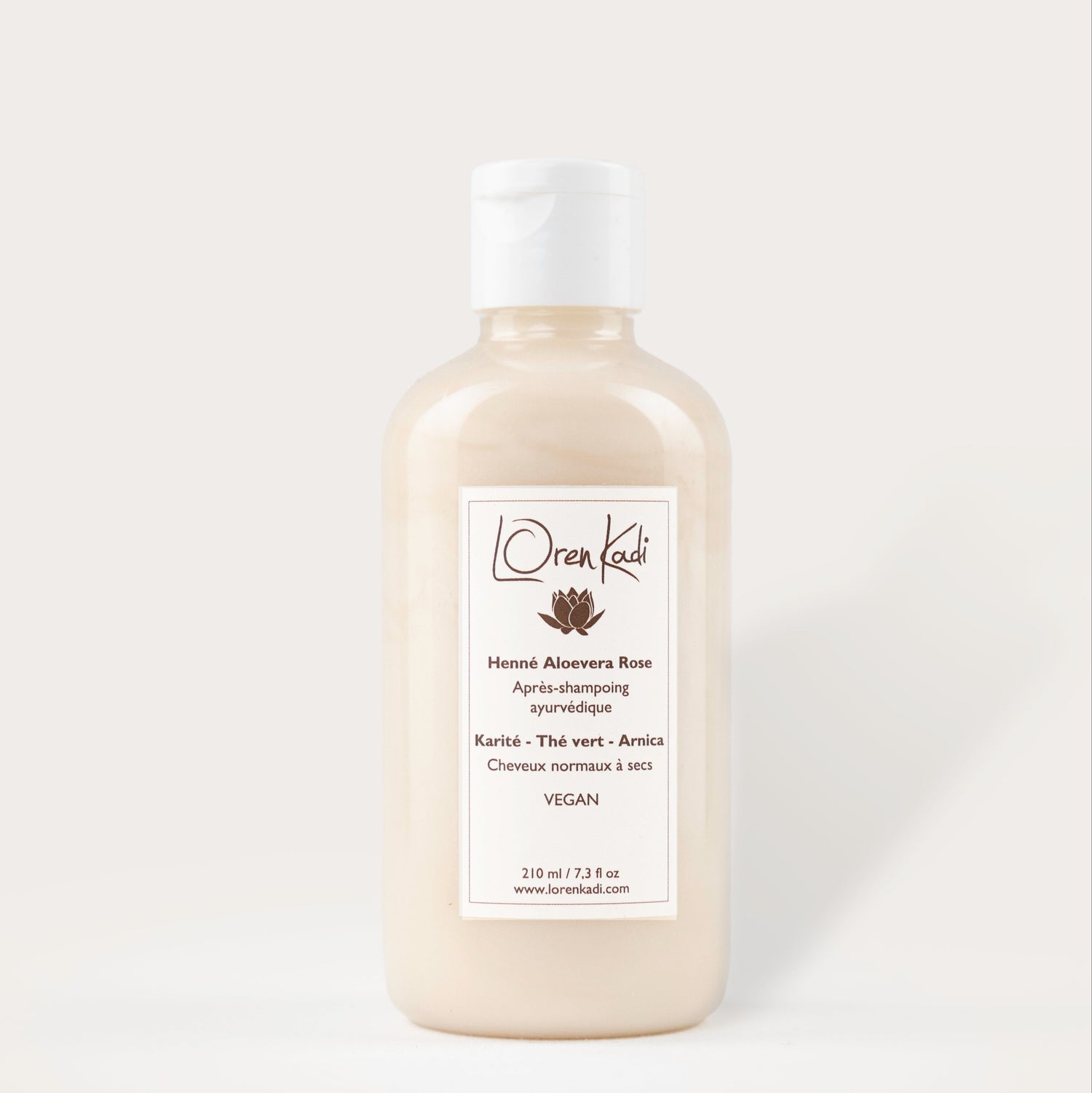 Après-shampoing ayurvédique - Henné Aloevera Rose