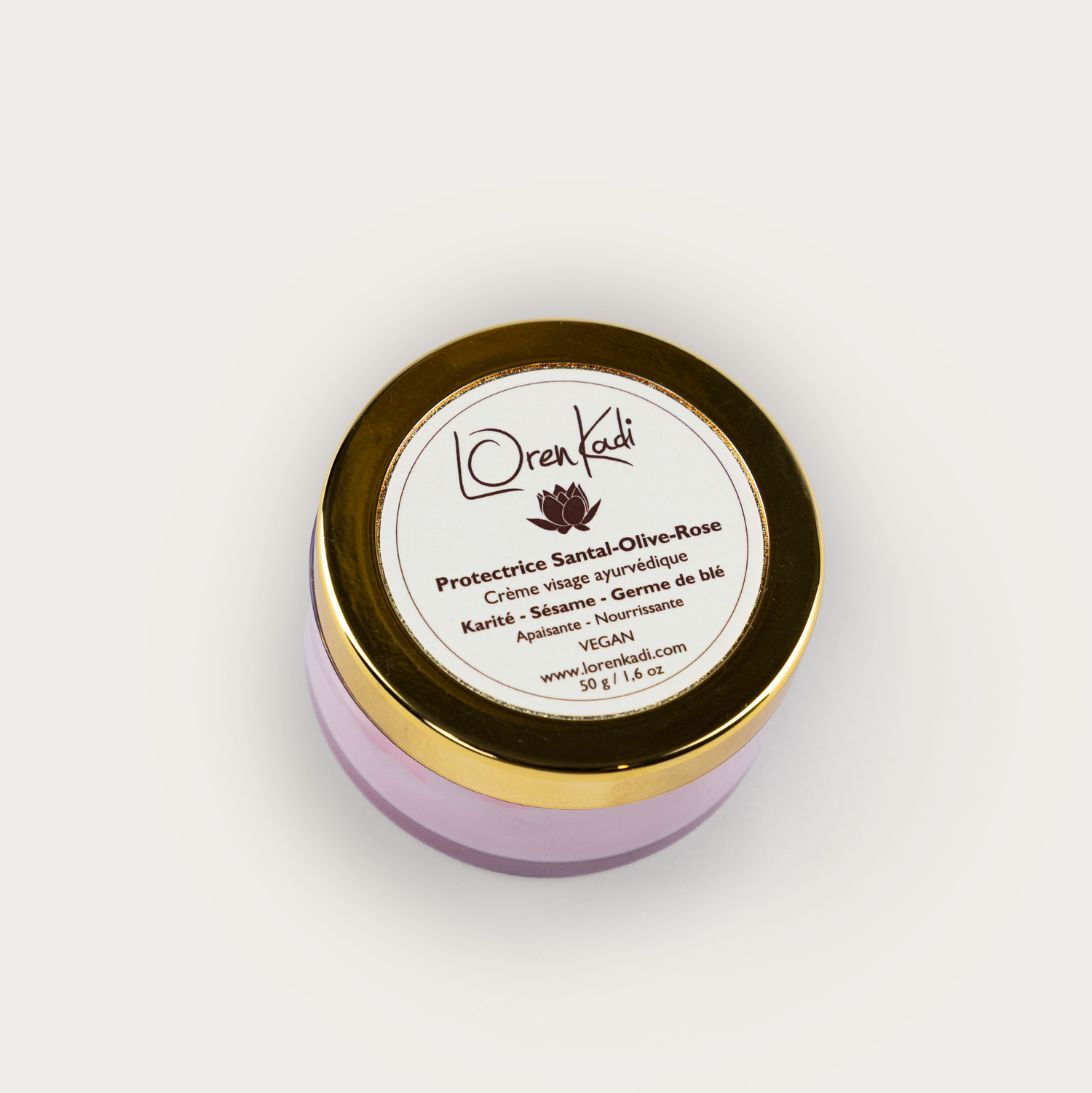 crème ayurvédique protectrice santal-olive-rose