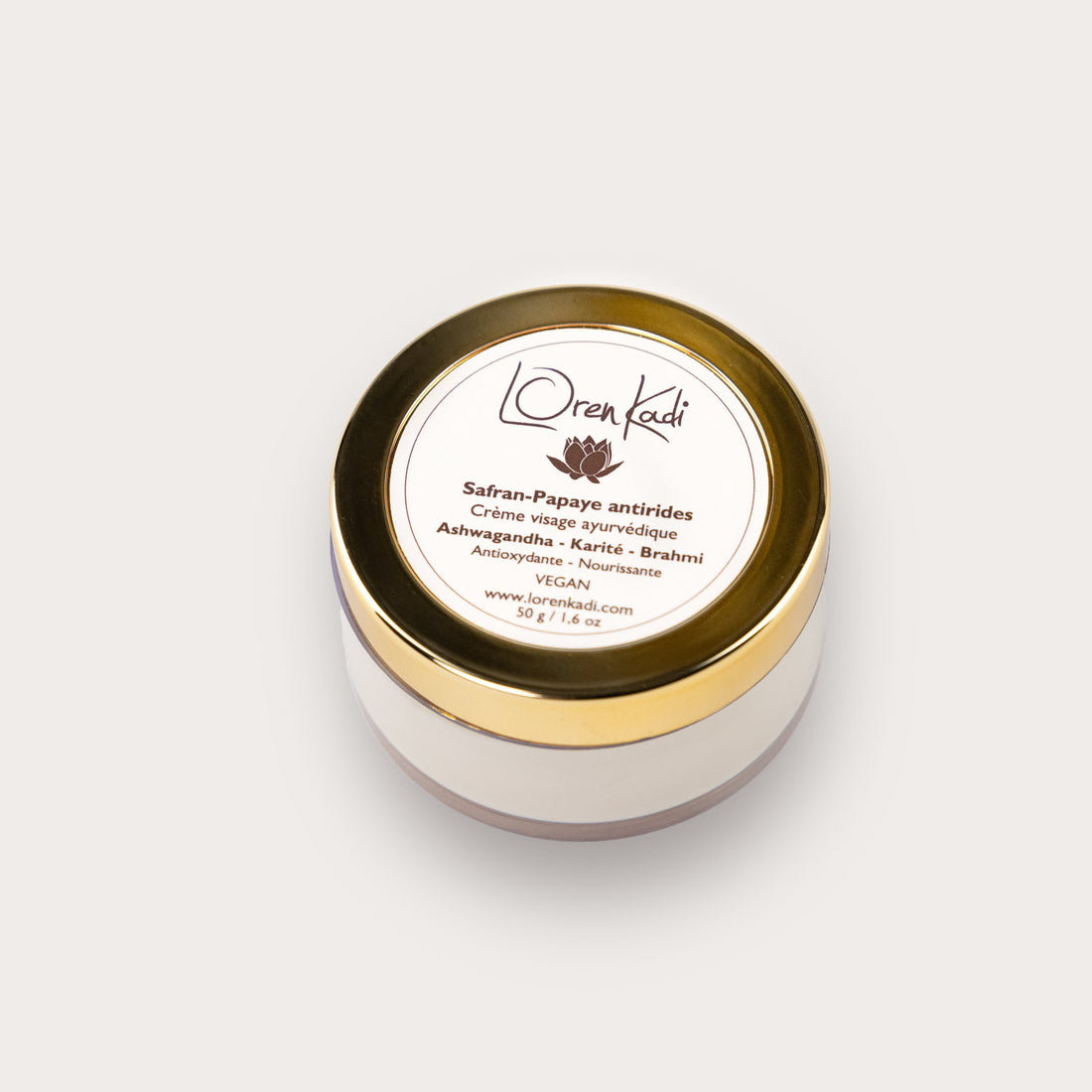 Crème ayurvédique - Anti-rides - Safran Papaye