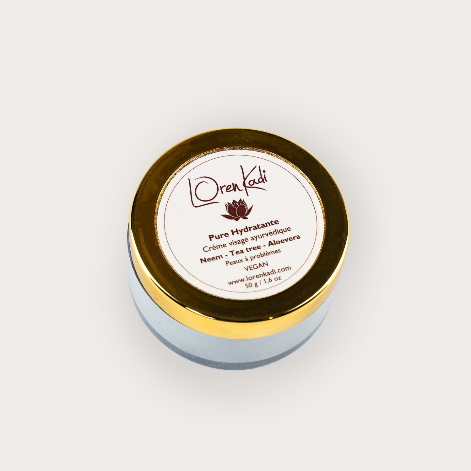 crème ayurvédique purifiante anti acné, anti boutons vegan