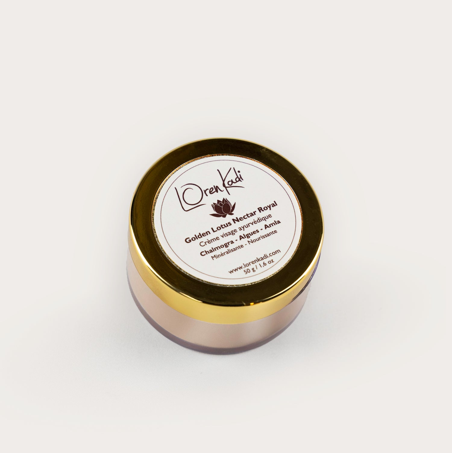 crème ayurvédique hydratante golden-lotus