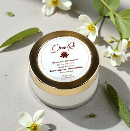 Baume ayurvédique Extrême Naturel - Jasmin - Thé vert