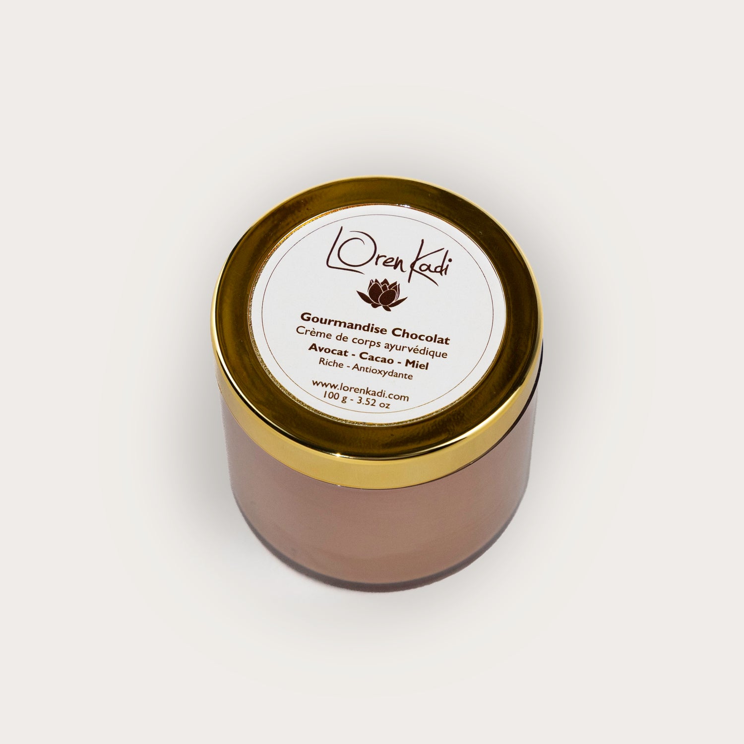 Crème de corps ayurvédique - Gourmandise Chocolat