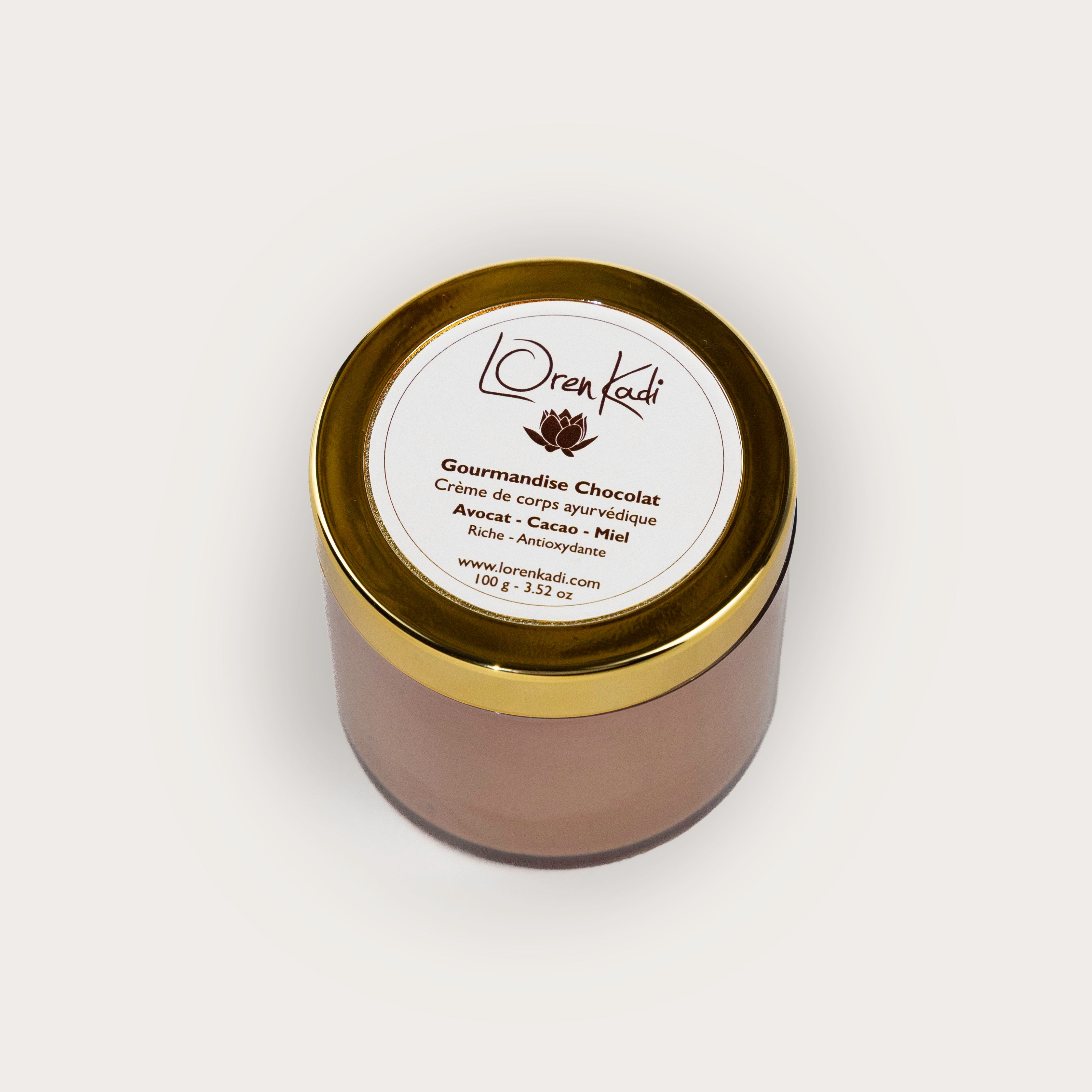 Crème de corps ayurvédique - Gourmandise Chocolat