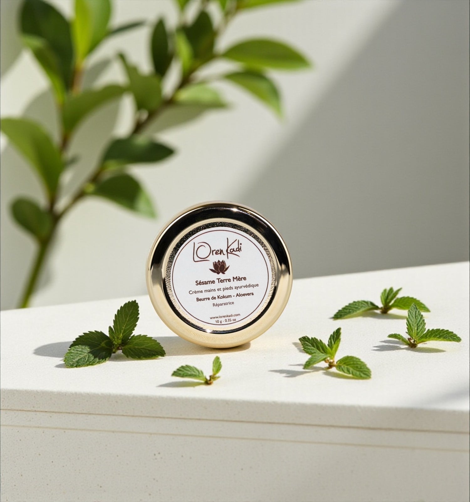 Mini Crème ayurvédique Sésame Terre Mère - Mains &amp; pieds