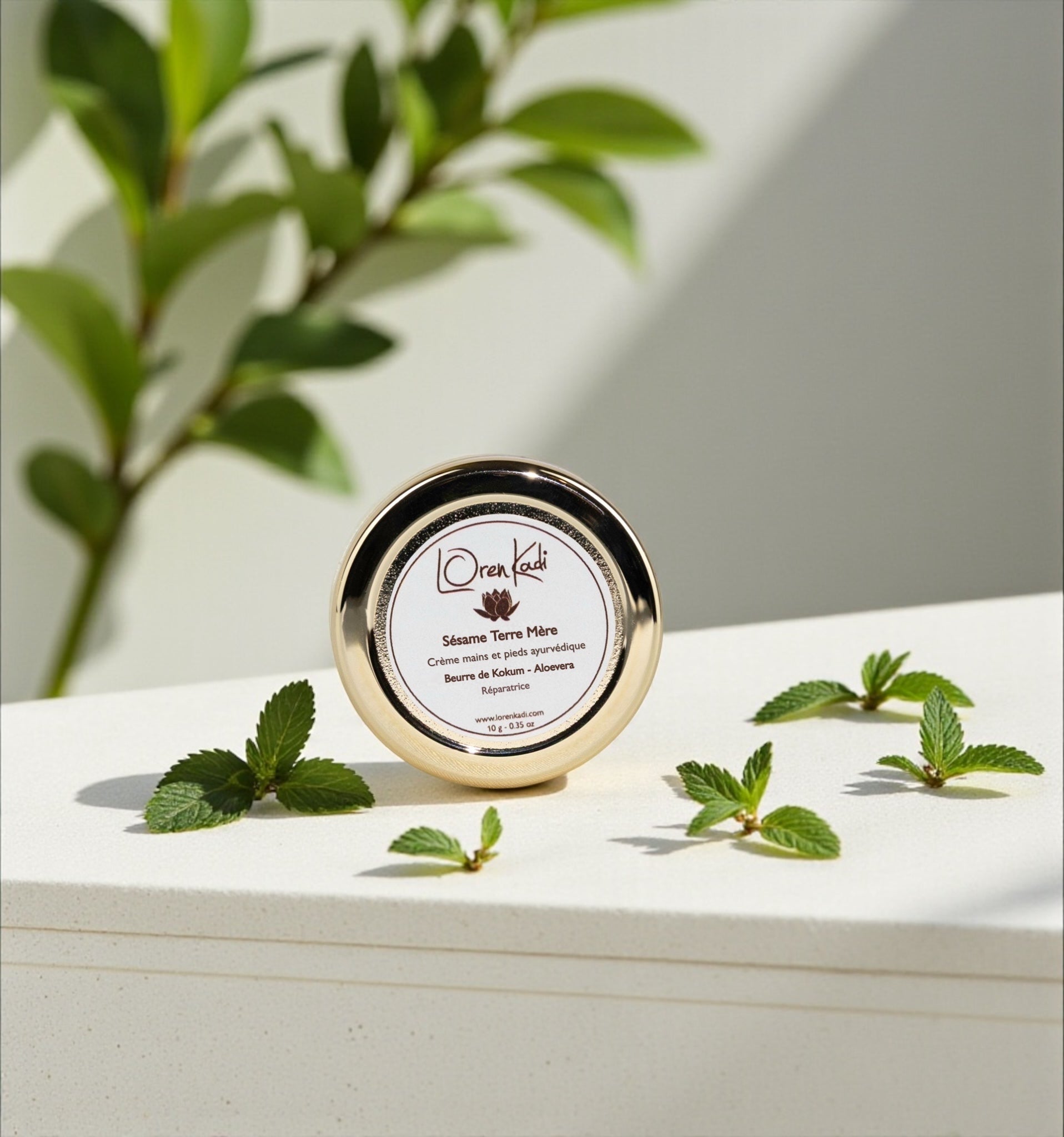 Mini Crème ayurvédique Sésame Terre Mère - Mains &amp; pieds