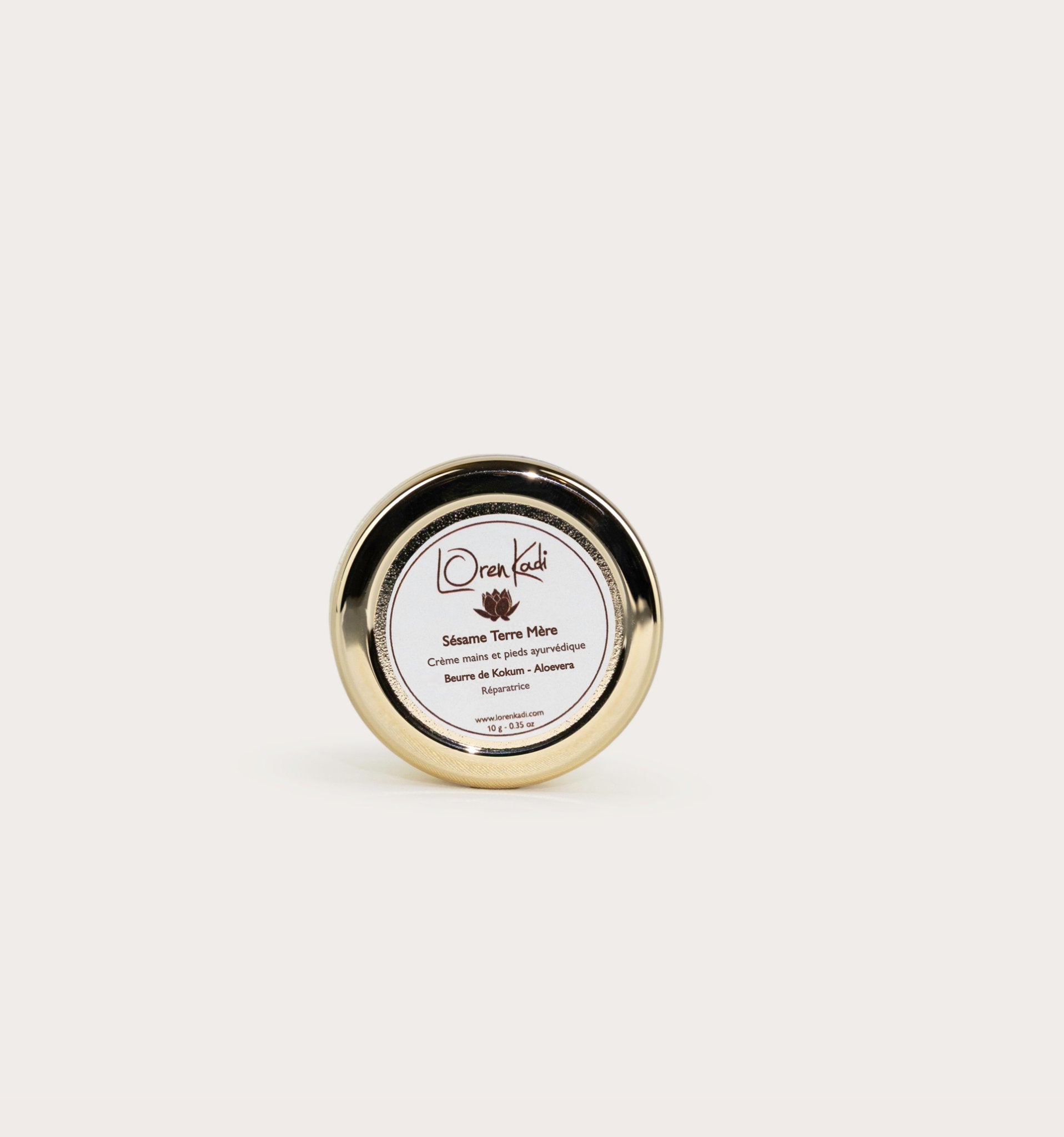 Mini Crème ayurvédique Sésame Terre Mère - Mains &amp; pieds