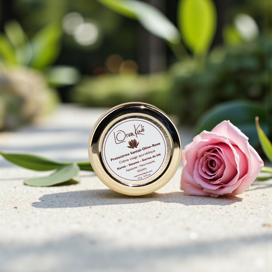 Mini Crème ayurvédique - Santal - Olive - Rose