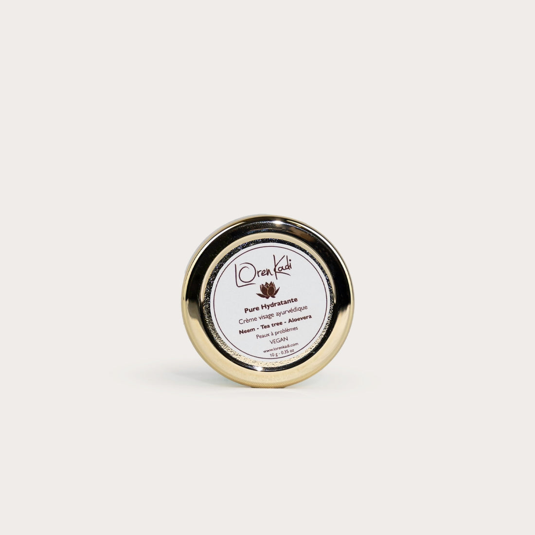 Mini Crème ayurvédique Pure Hydratante - Peaux à problèmes