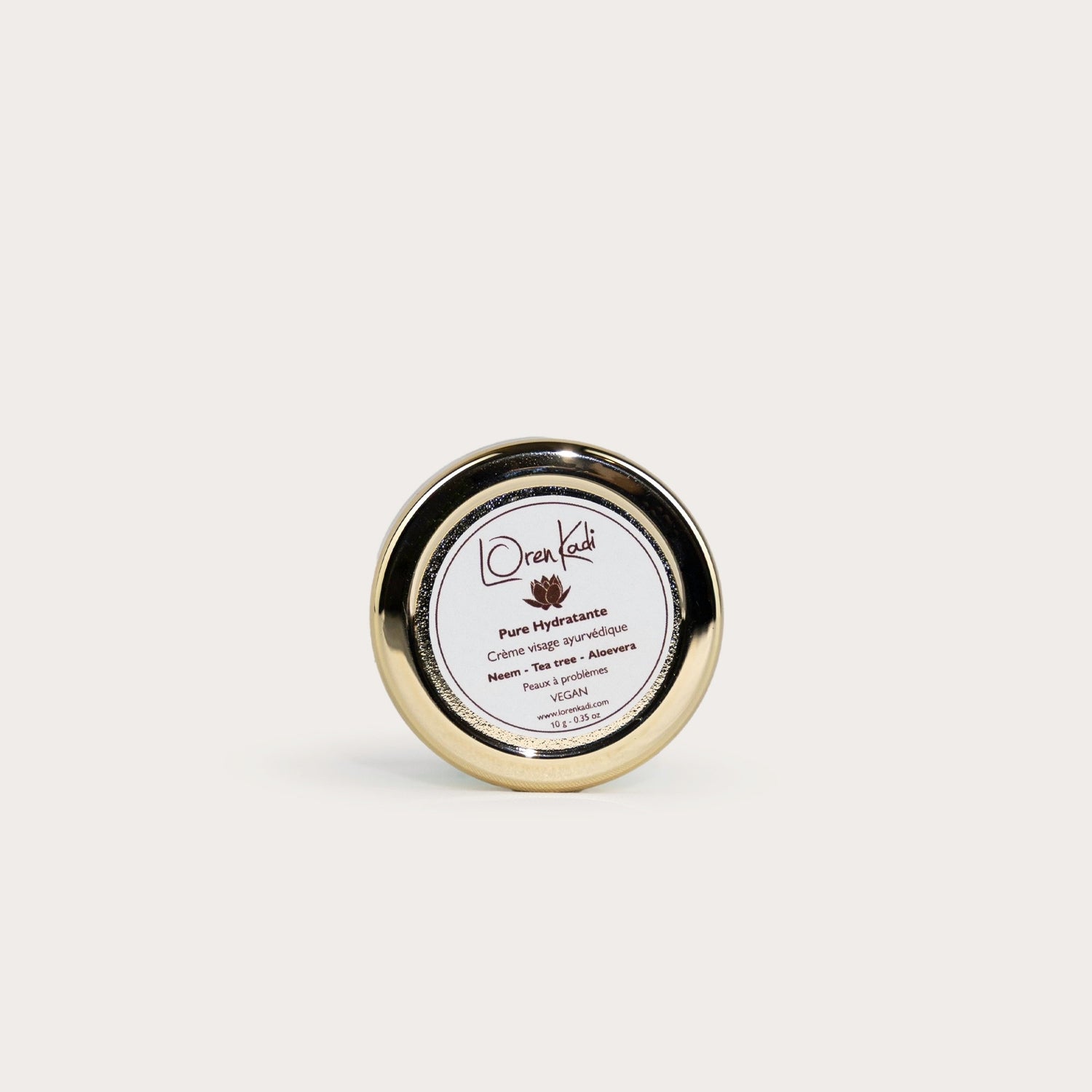 Mini Crème ayurvédique Pure Hydratante - Peaux à problèmes