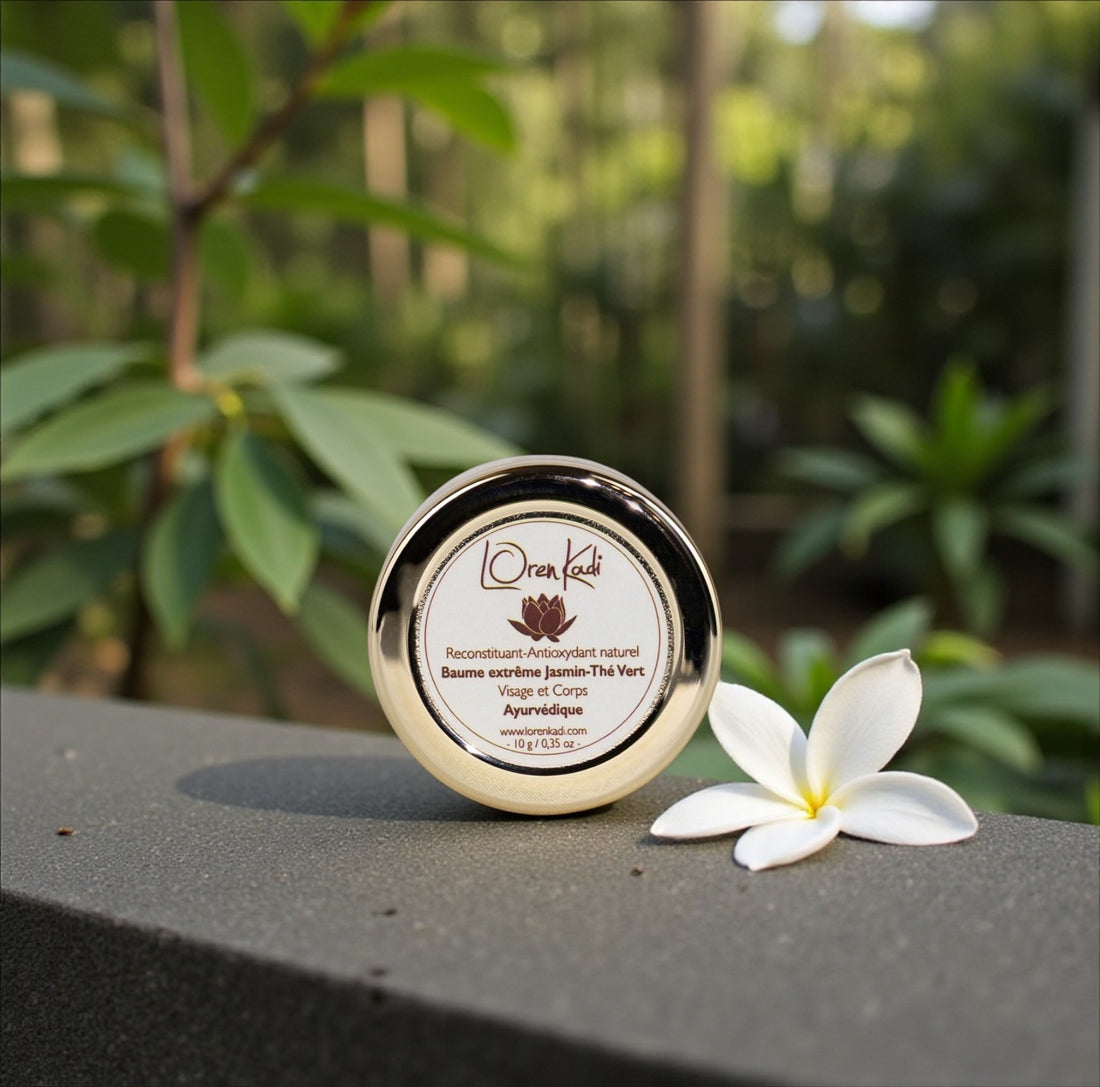 Mini Baume ayurvédique Extrême Naturel - Jasmin - Thé vert