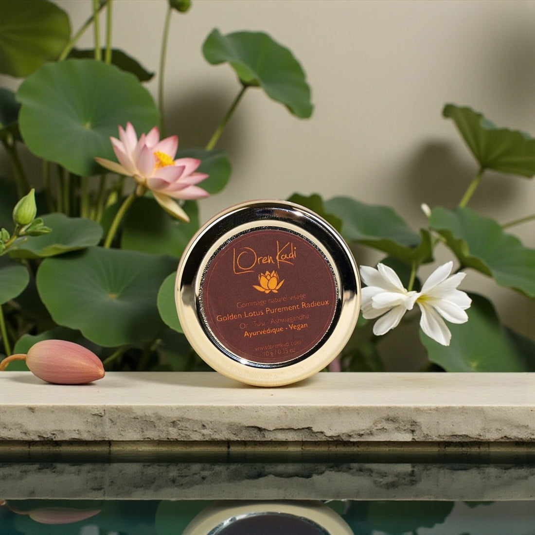 Mini Gommage visage ayurvédique - Golden Lotus