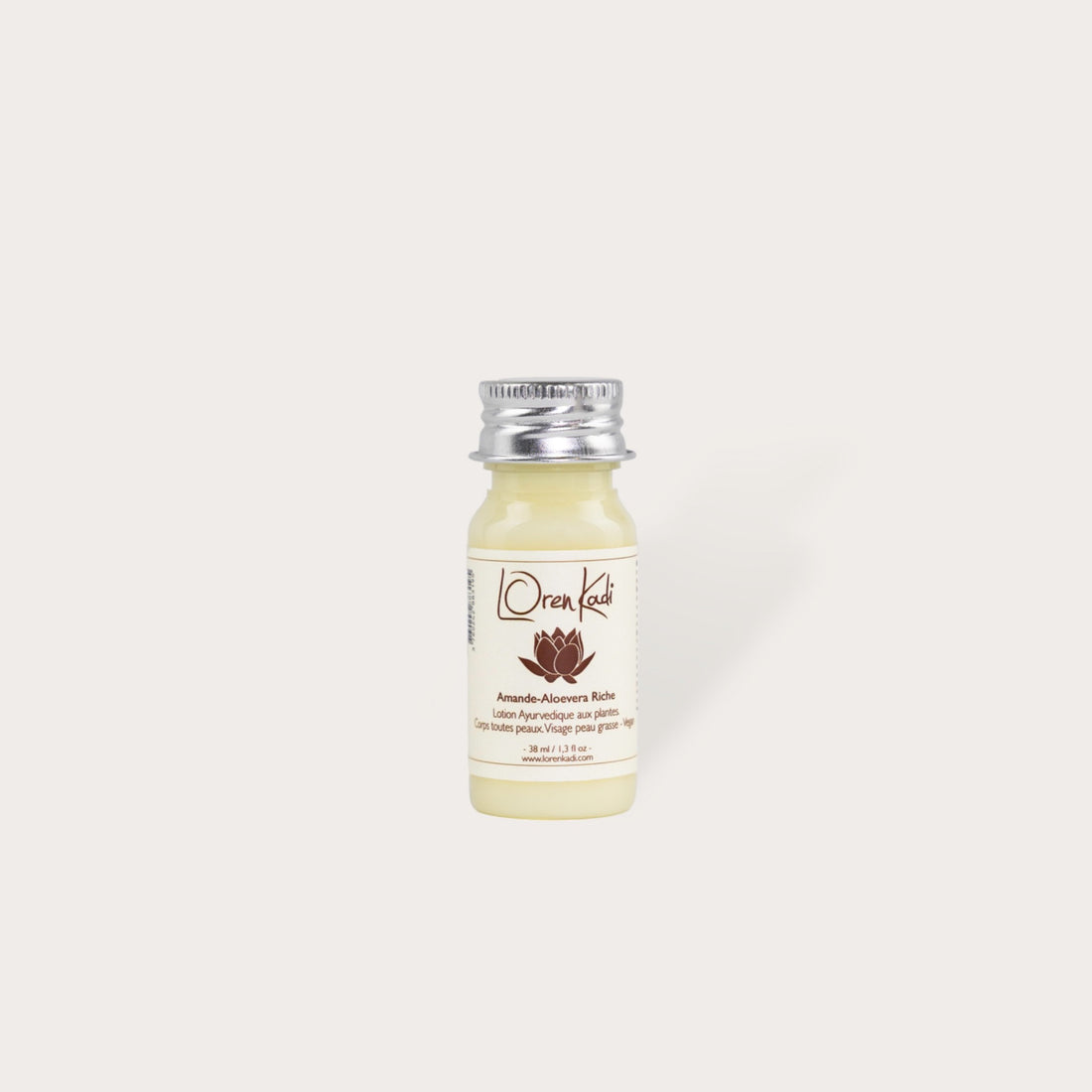 Mini Lait de corps ayurvédique - Amande - Aloevera - 38ml