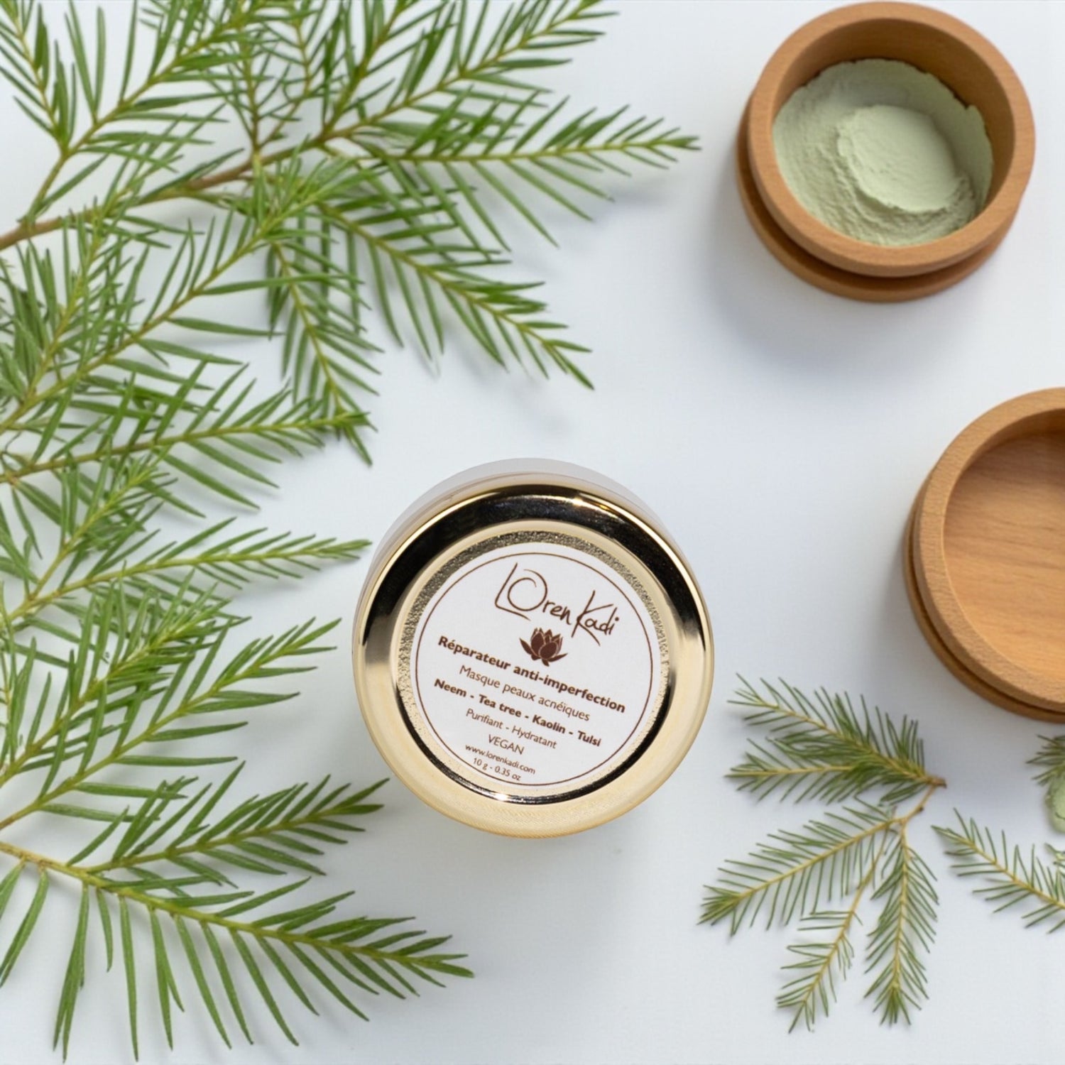 Mini Masque visage ayurvédique Réparateur - Peaux acnéiques