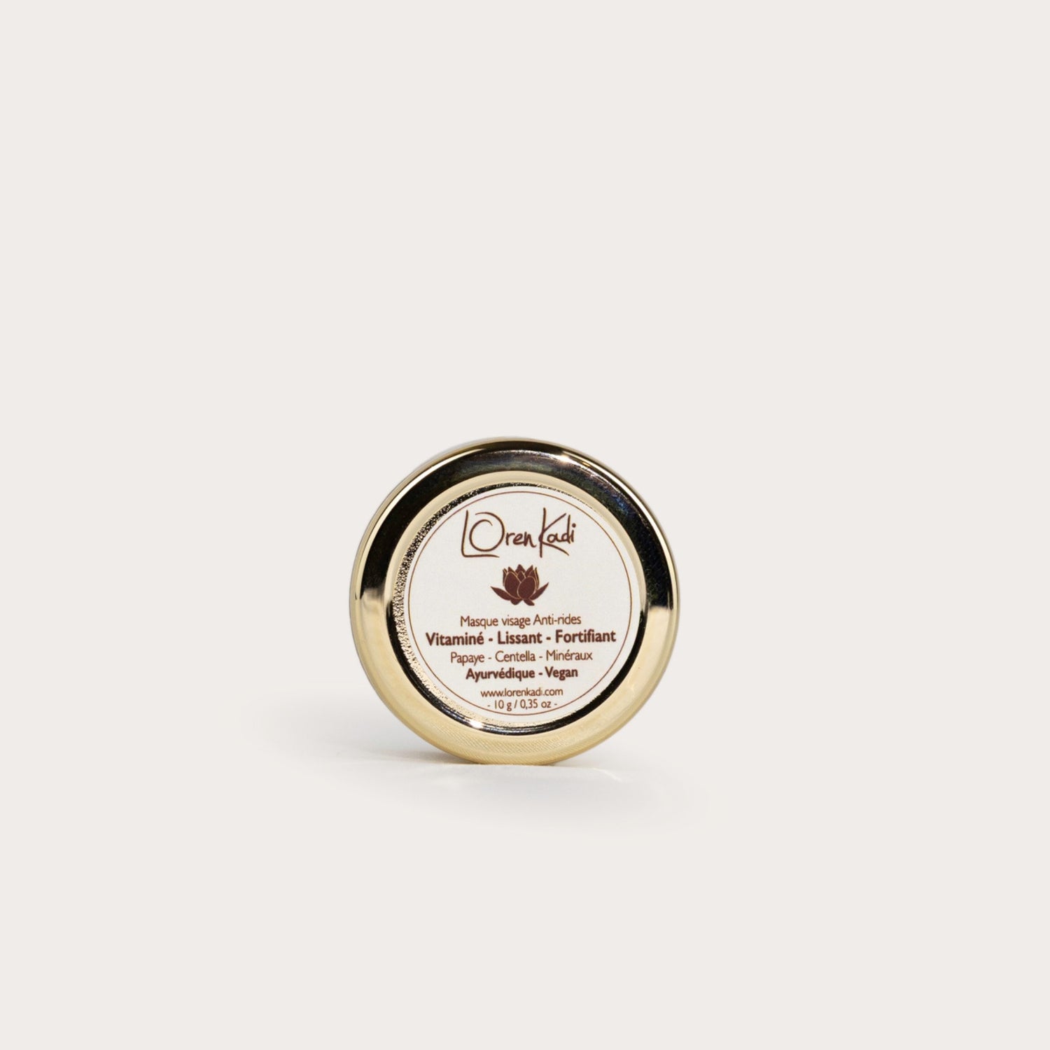 Mini Masque visage ayurvédique Vitaminé - Antirides - Papaye