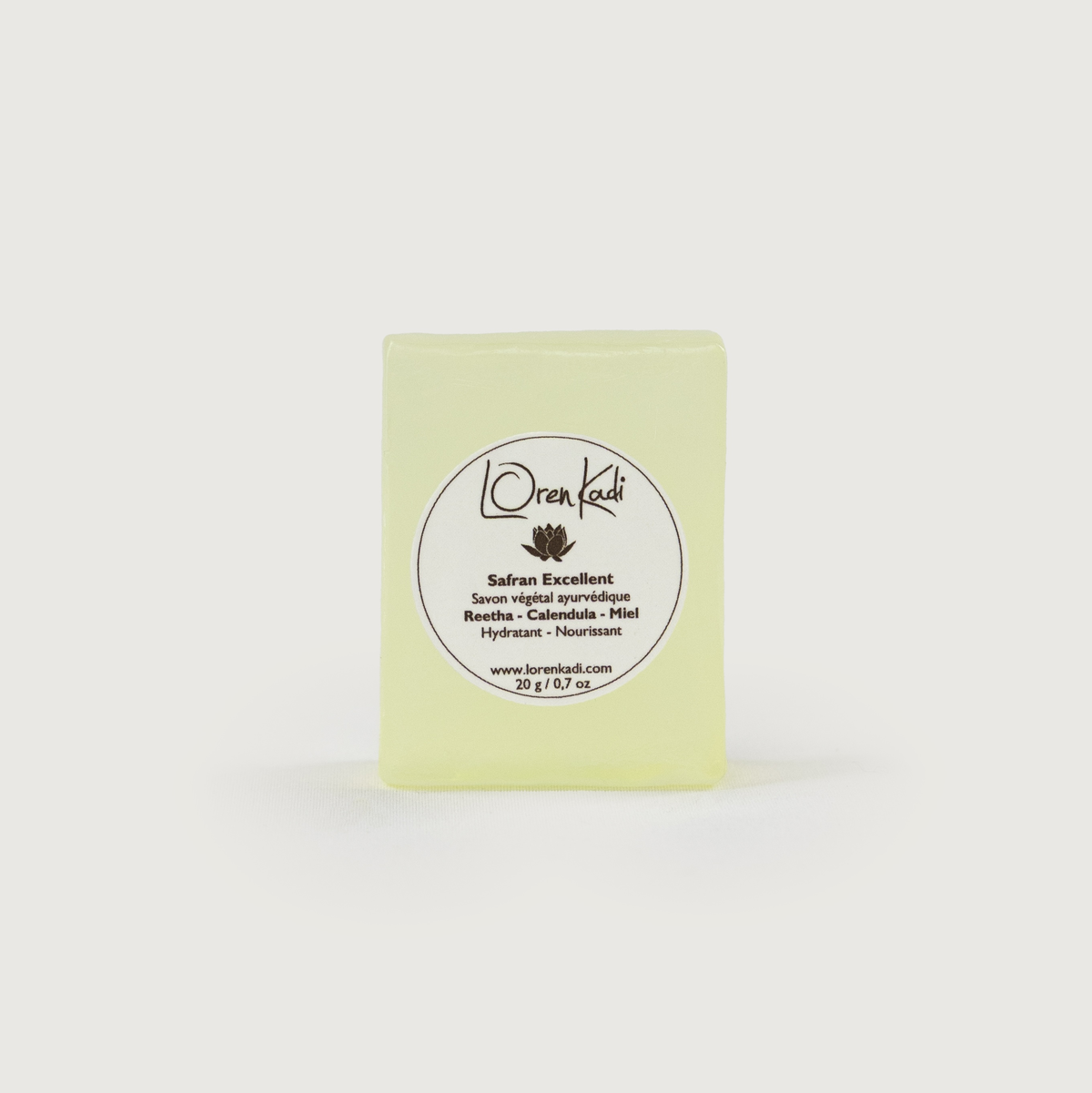 Mini Savon ayurvédique - Safran Excellent