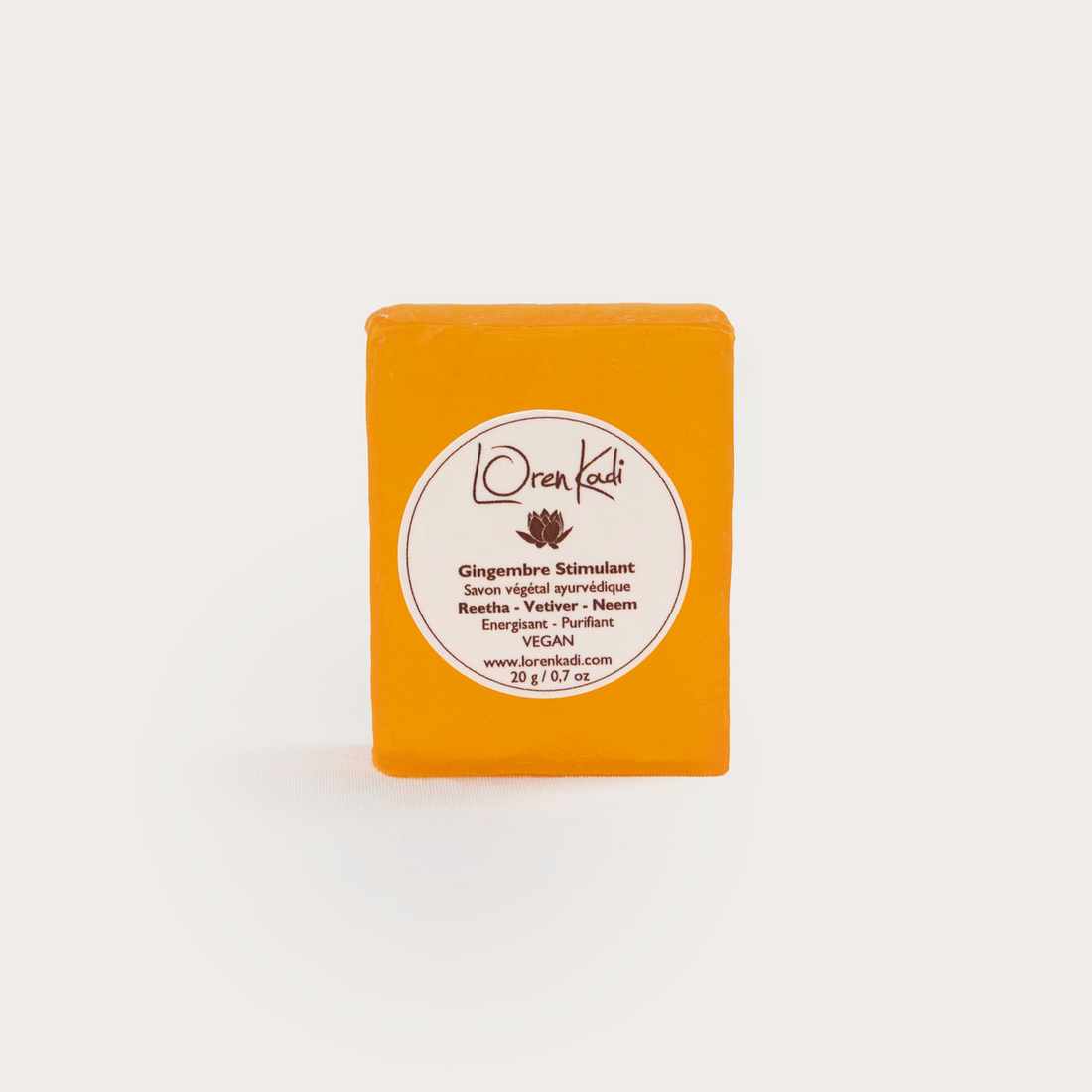 Mini Savon ayurvédique - Gingembre Stimulant