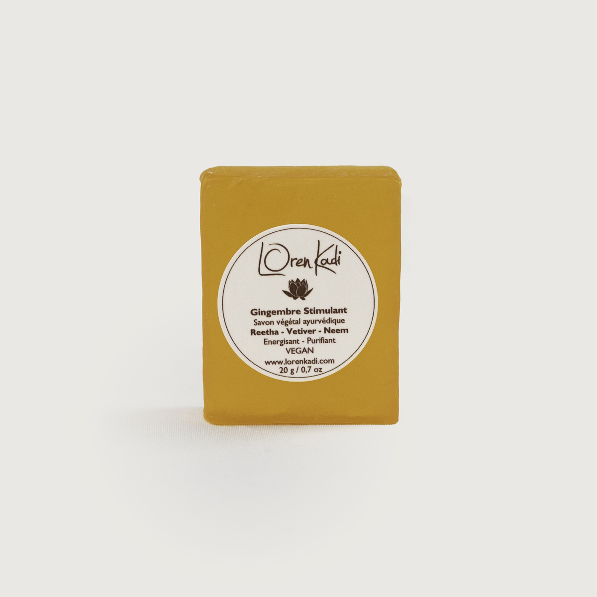 Mini Savon ayurvédique - Gingembre Stimulant