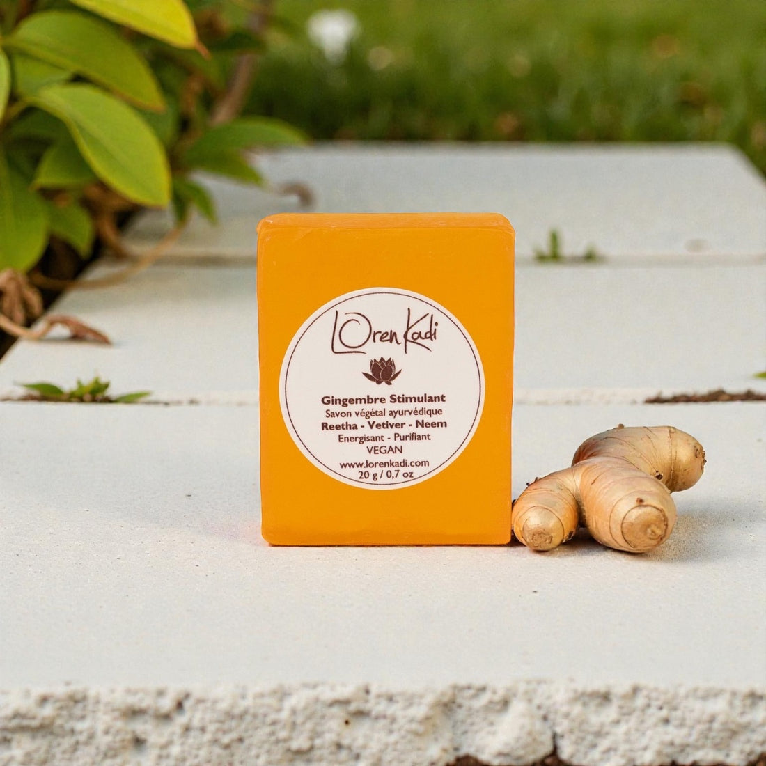 Mini Savon ayurvédique - Gingembre Stimulant