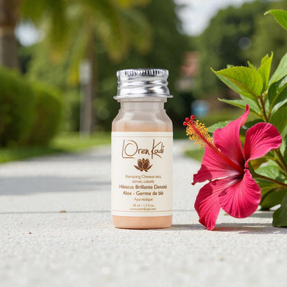 Mini Shampoing ayurvédique cheveux abîmés - Hibiscus