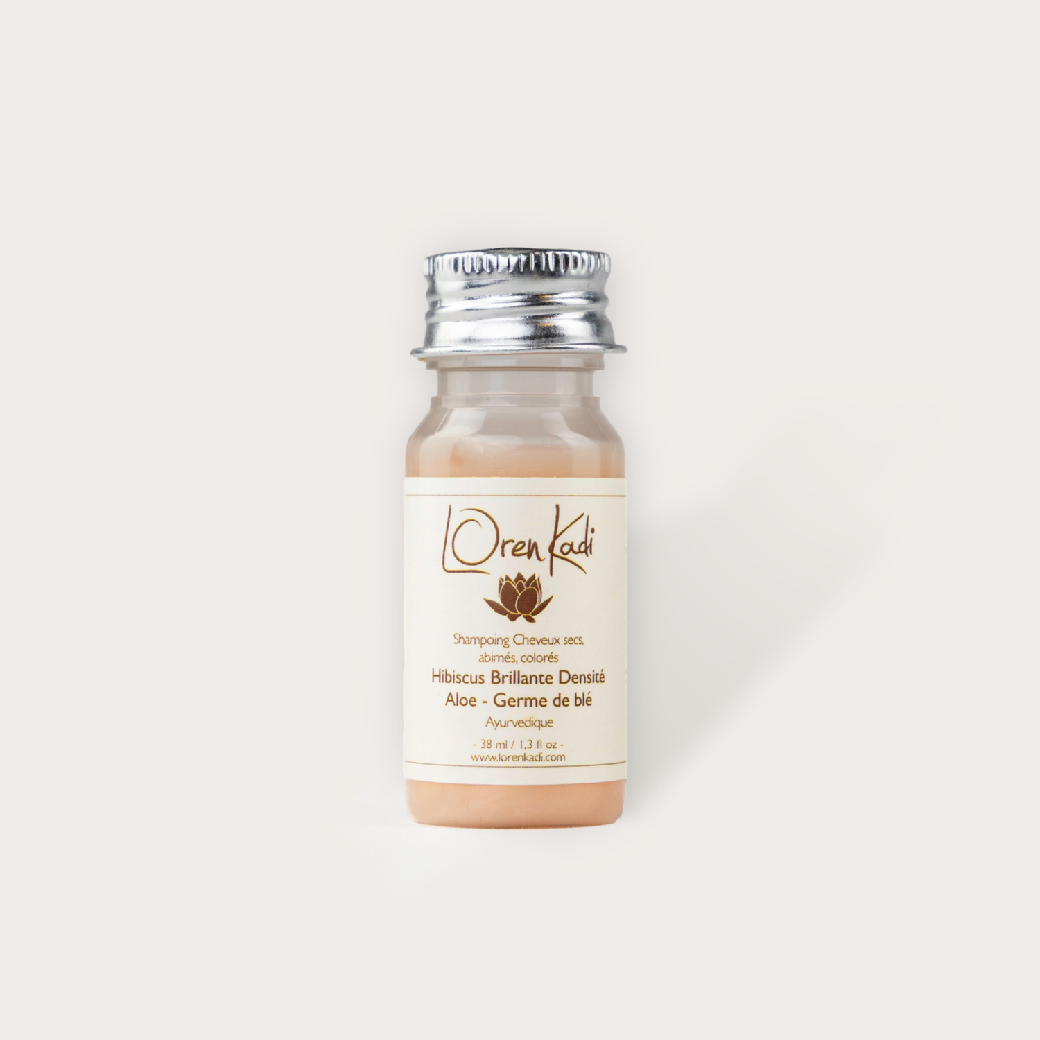 Mini Shampoing ayurvédique cheveux abîmés - Hibiscus