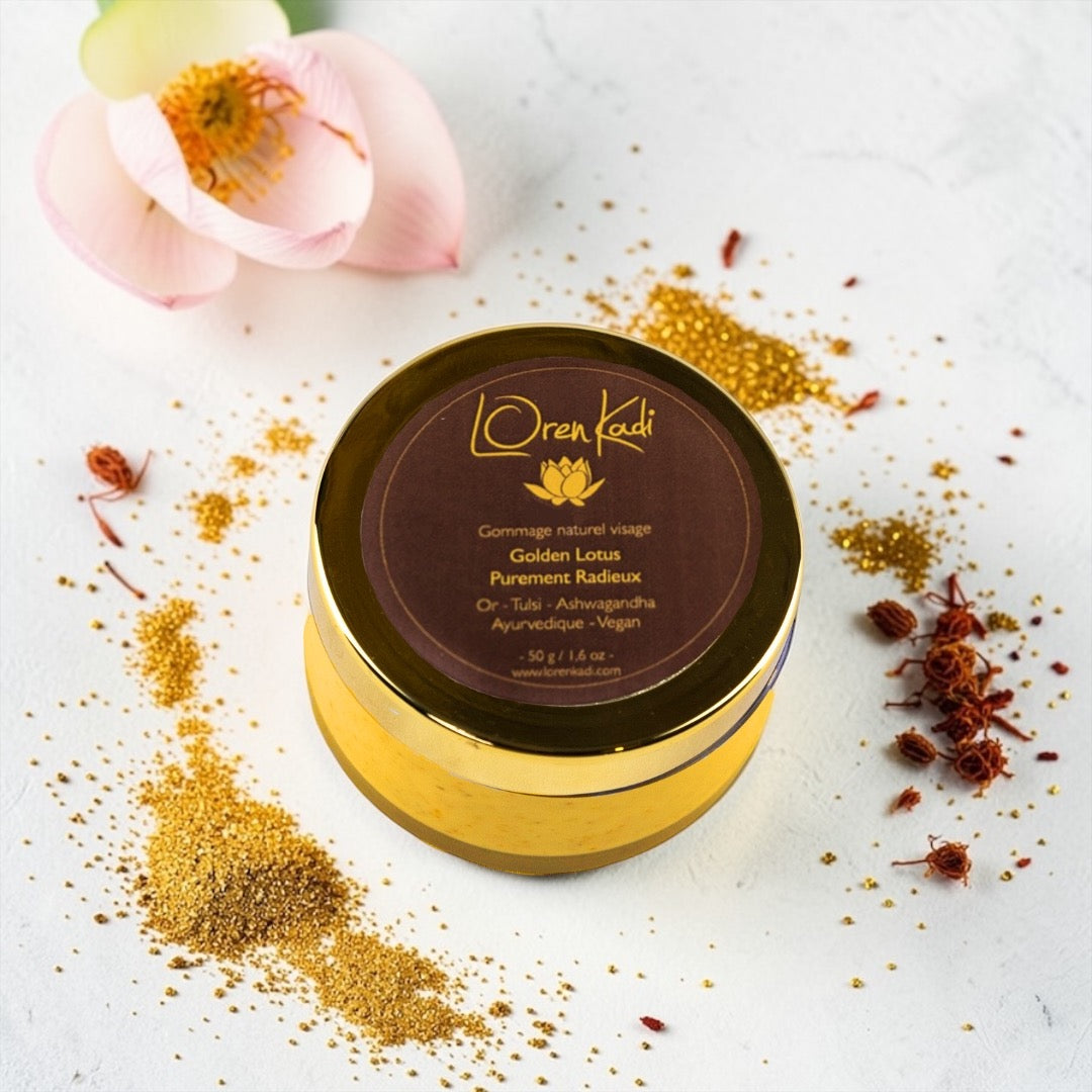 Gommage visage ayurvédique - Golden Lotus