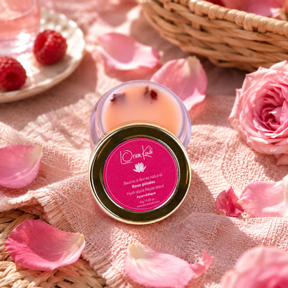Baume à lèvres naturel - Rose pétales