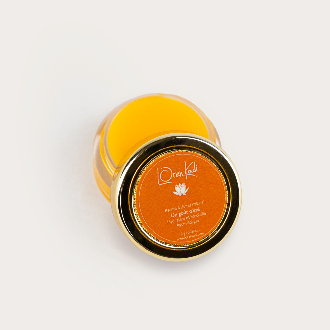 Baume à lèvres naturel - Goût d’été