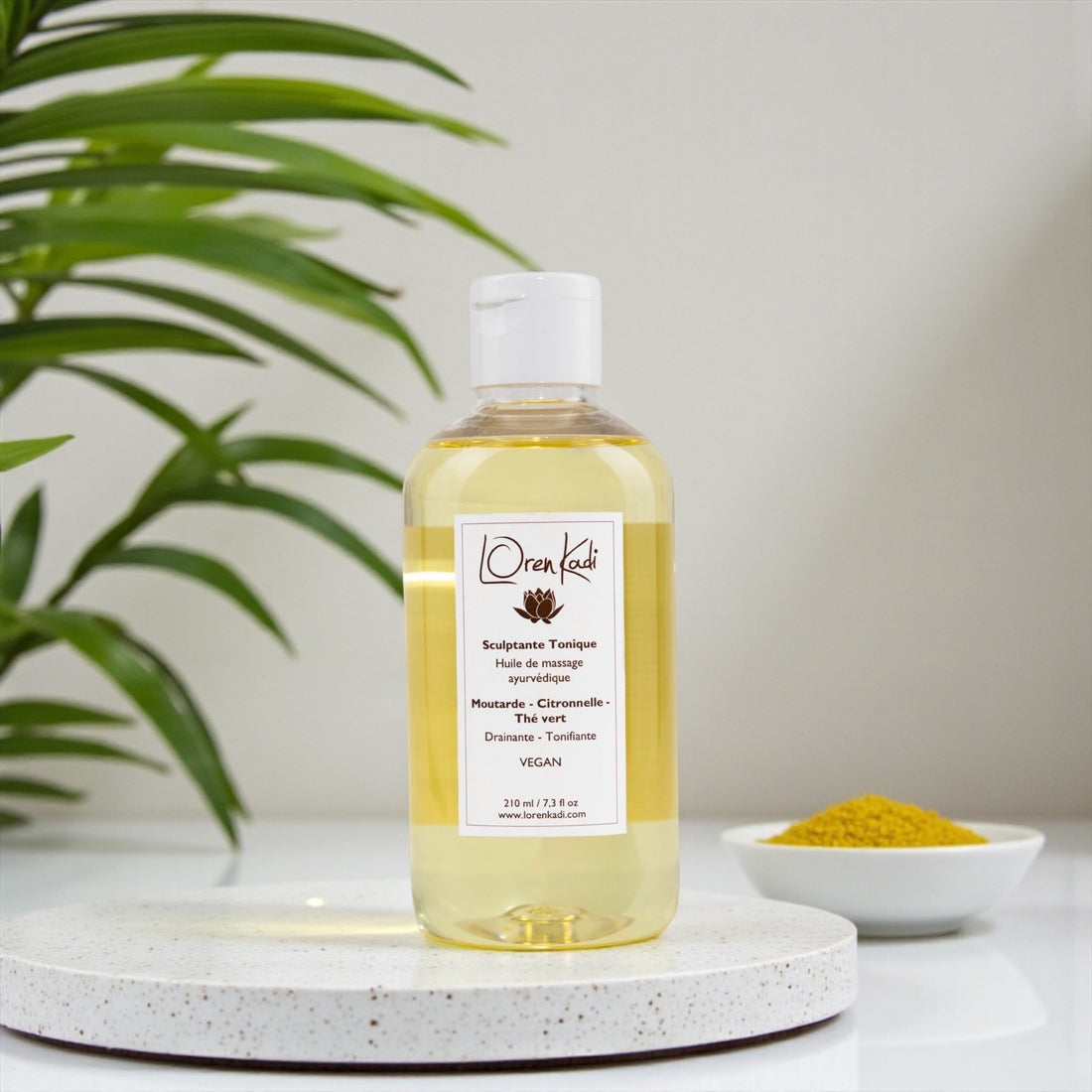 Huile de massage ayurvédique Sculptante Tonique 210ml