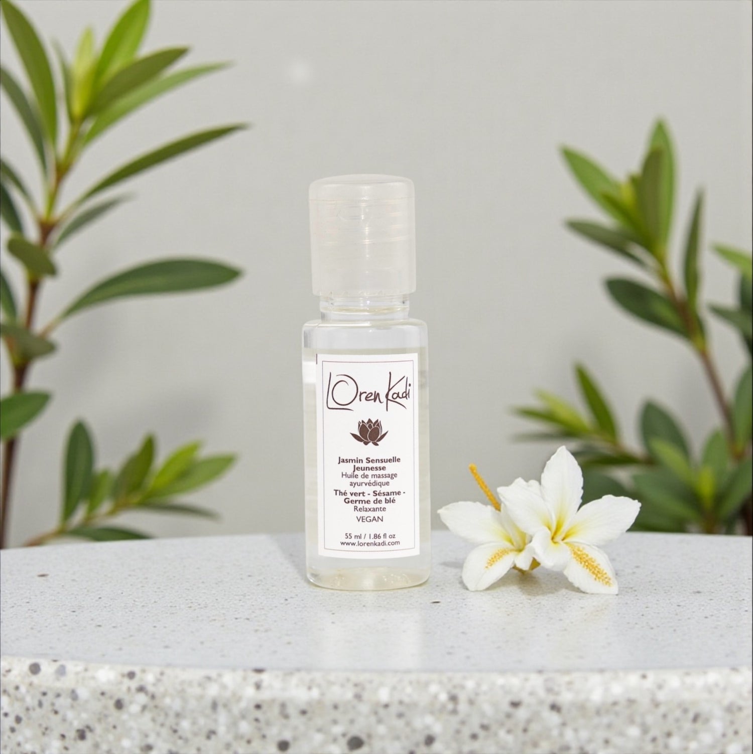 Mini Huile de massage ayurvédique Jasmin 55ml