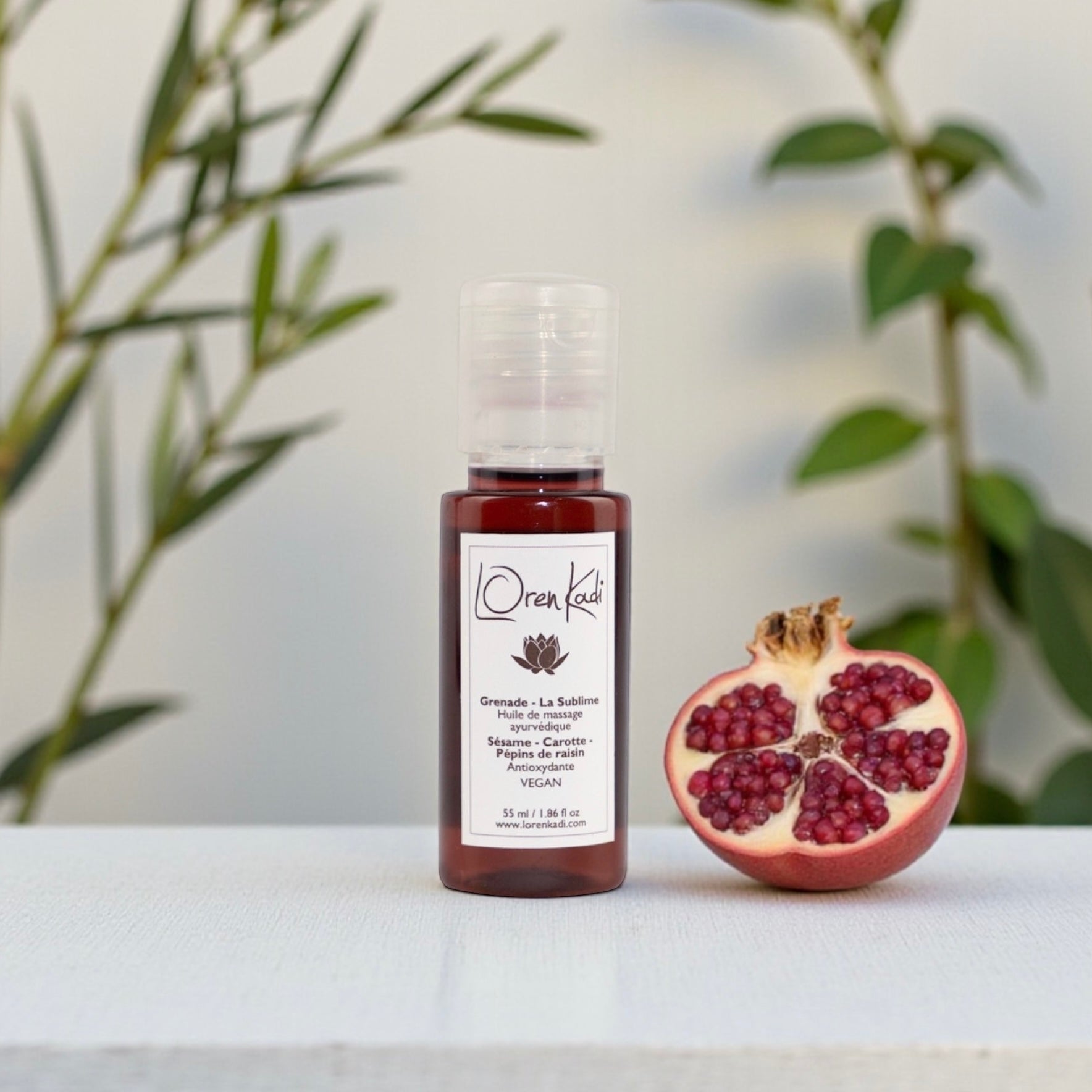 Mini Huile de massage ayurvédique Grenade 55ml