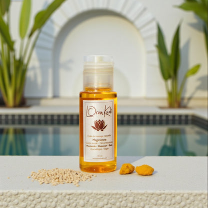 Mini huile de massage ayurvédique Décontractante Magicienne 55ml