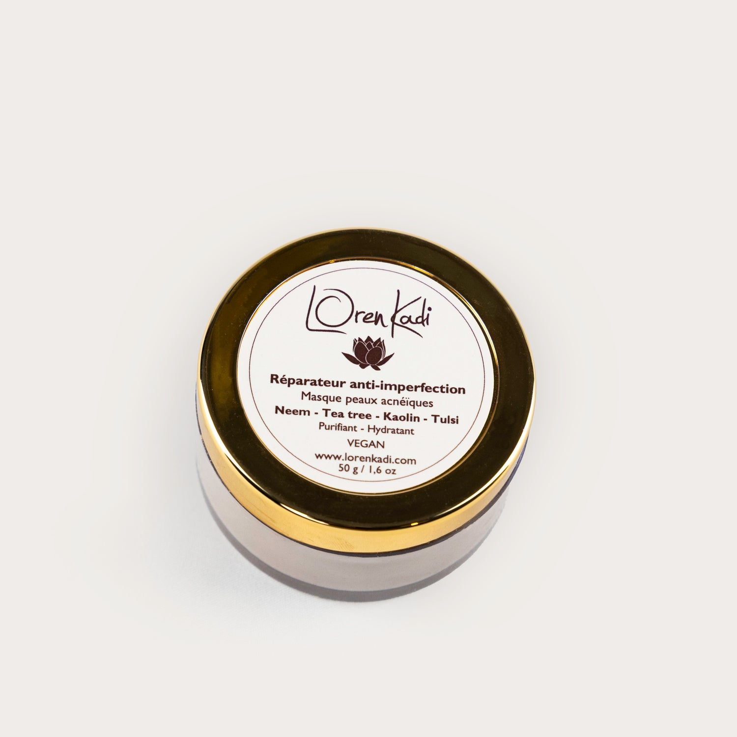 Masque visage ayurvédique Réparateur - Peaux acnéiques