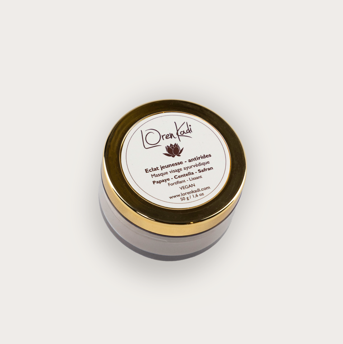 Masque visage ayurvédique Vitaminé - Antirides - Papaye