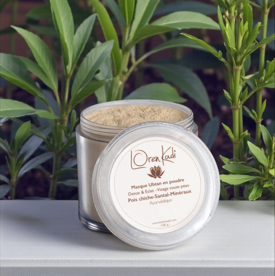 Masque ayurvédique visage Ubtan en poudre